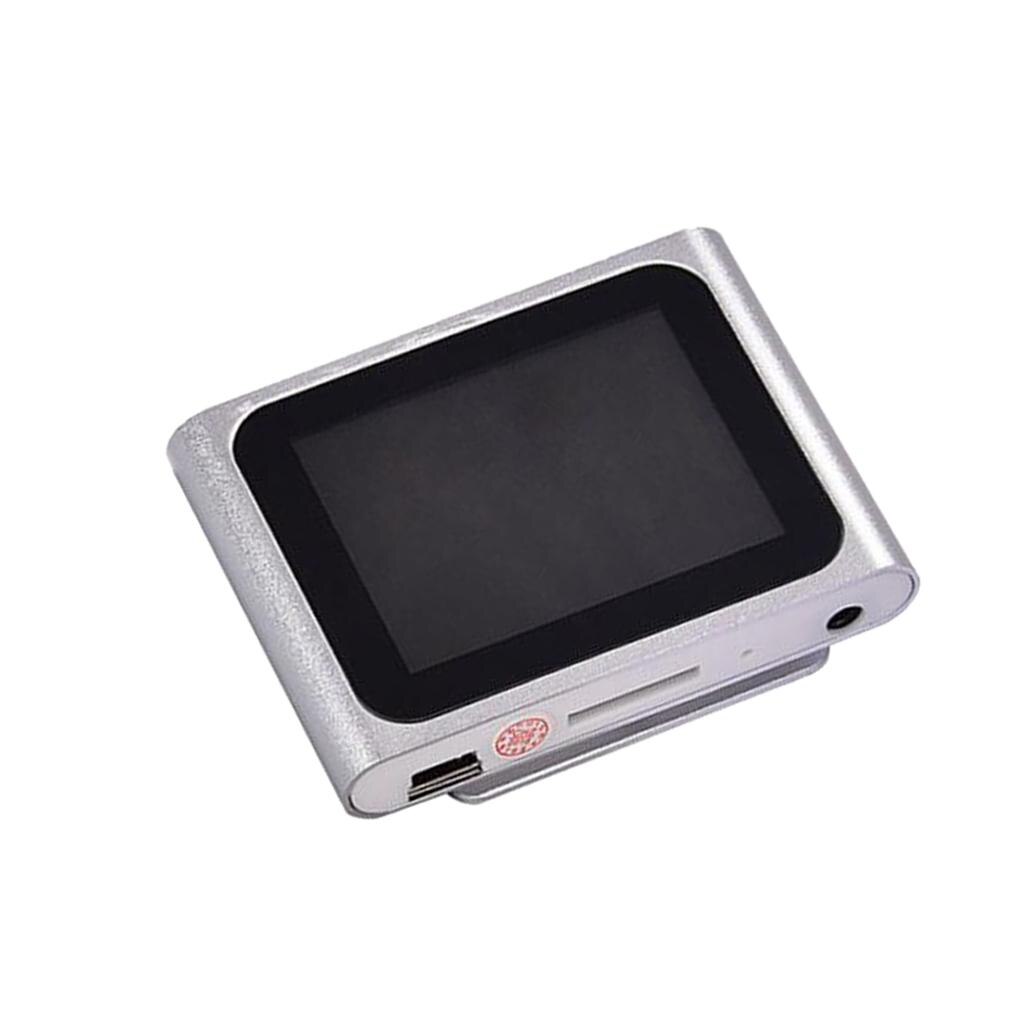 Fm Radio Video Music Player MP3 MP4 E-Book Reader Digitale Recorder Zilver