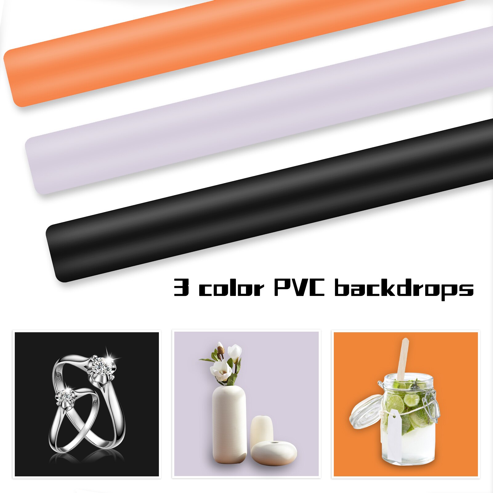 Multifunctional 0.4m LED Light Soft Box Set Portable Photo Lighting Modifier Photography Accessory Softbox with Backdrops