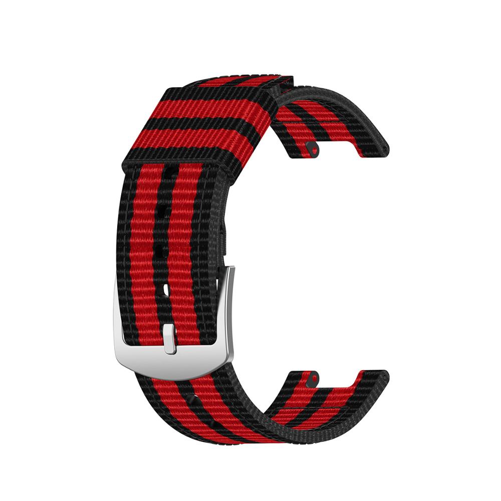 Geweven canvas band voor huami amazfit t-rex smartwatch band horlogeband voor amazfit t-rex trex horloge polsband armband