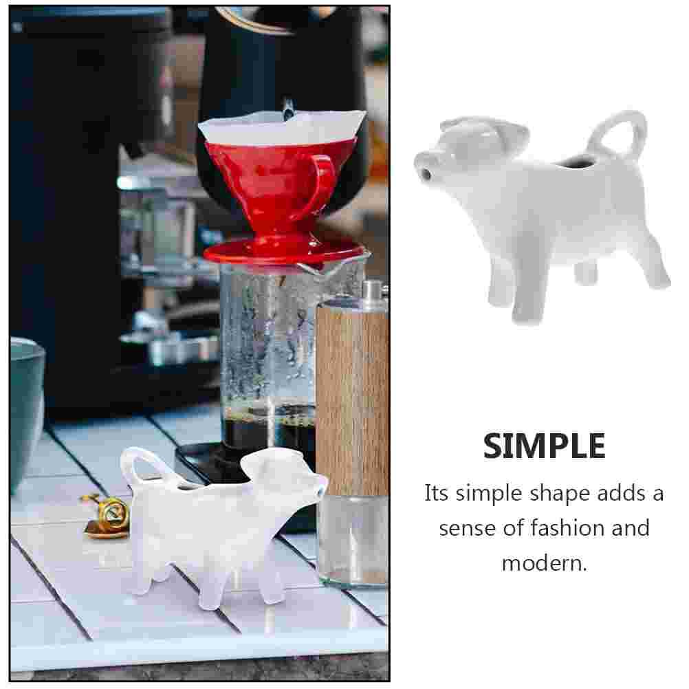 2pcs Pitchers Restaurant Pitcher Ceramic Pitcher Decorative Jug for Restaurant Home Kitchen