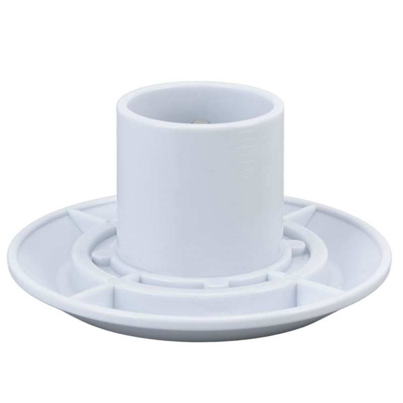 Pool Main Drain Floor Drain Plastic 4.01x2.13in Anticlogging Lightweight White for Swimming Pools Springs Spas