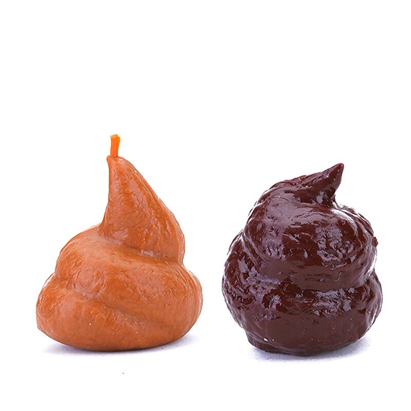Vendita calda Spaventare maschio Incredibile Turd bavaglio Falso Turd classico Divertente di scherzo gadget Giocattoli Divertenti E scherzi falso Cacca di canna Giocattoli