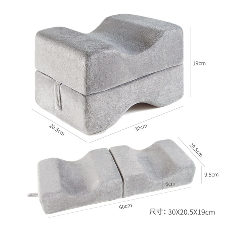 Body Geheugen Katoen Been Kussen Slapen Orthopedische Ischias Terug Hip Gewrichtspijn Opluchting Dij Been Pad Kussen Thuis