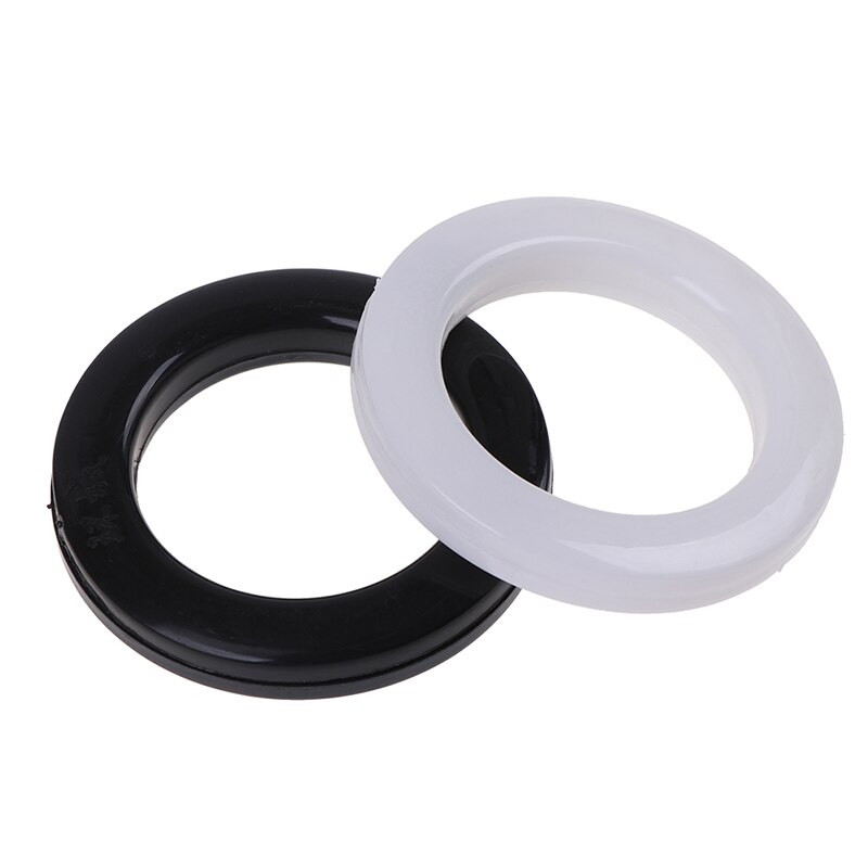 30 pcs/lot rond rideau oeillet anneau Clips oeillet pour rideaux anneaux toile sac pièces accessoires taille intérieure 43mm