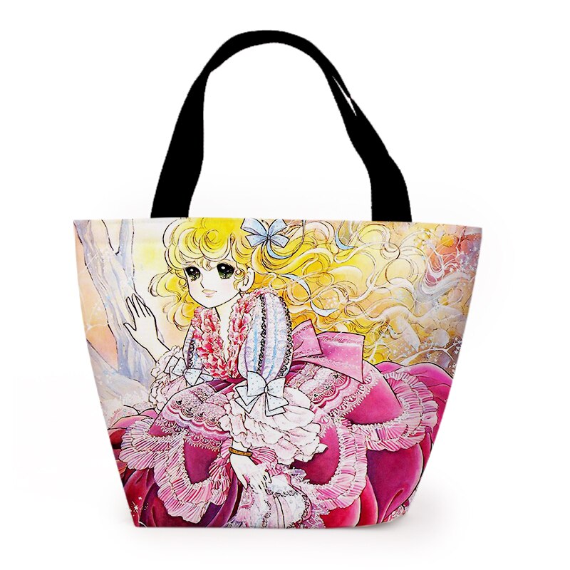 Dame Georgie mittagessen tasche nette Mehrfarbige frauen hand pack thermische frühstück box tragbare picknick reisetasche