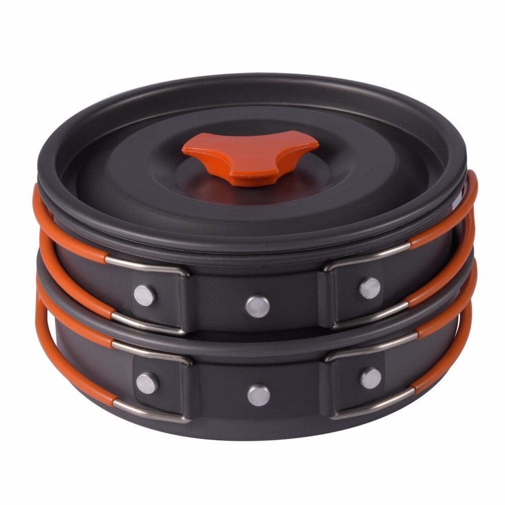 thumbnail image 2 of Lightweight Non-Stick Camping Frying Pan - Portable Outdoor Cookware For Backpacking & Hiking 2 of 9
