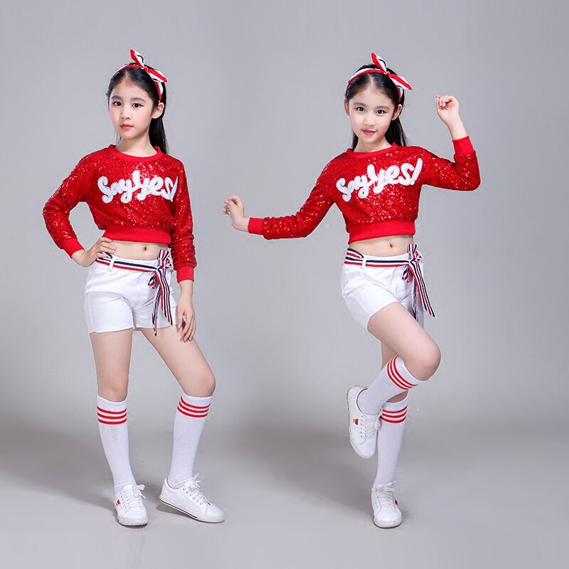 Nuevos trajes para niñas, baile de jazz para niños, baile callejero, traje de baile moderno para niños, traje de baile de hip hop