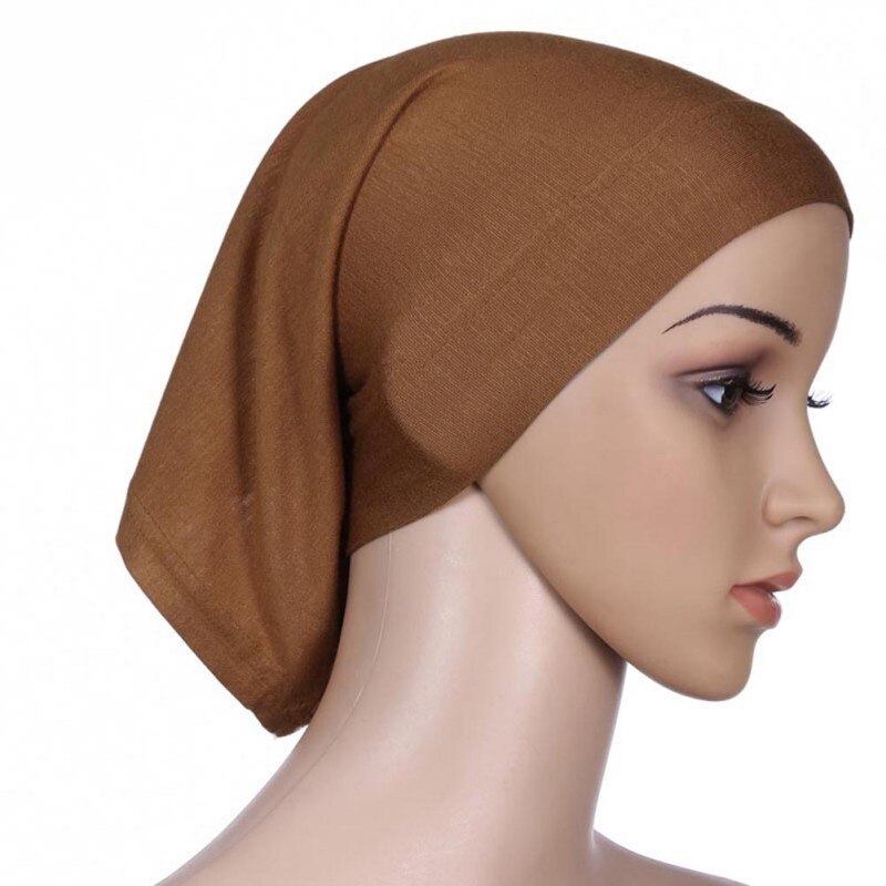 sous écharpe Hijab Tube Bonnet/casquette/os islamique femmes couvre-chef diverses couleurs: T