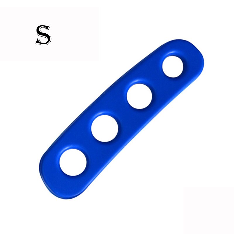 Silikonowy Trener Rzutów do Koszykówki - Korekcja Palców - Rozmiary S, M, L: Niebieski-S