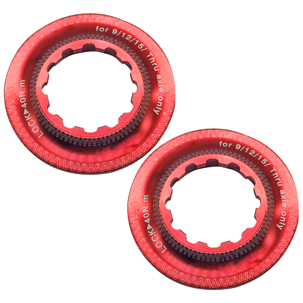 Fix Center Lock Disc Brake Lock Rings Center Lock Brake Outer Diameter 44.1mm High Strength Material For Bicycle Repair: Yellow