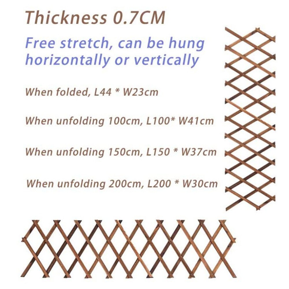 Extra Thick Expandable Plant Climb Hanging Frame Trellis Plant Support Fence Indoor Air Plant Vertical Rack Wall Decor
