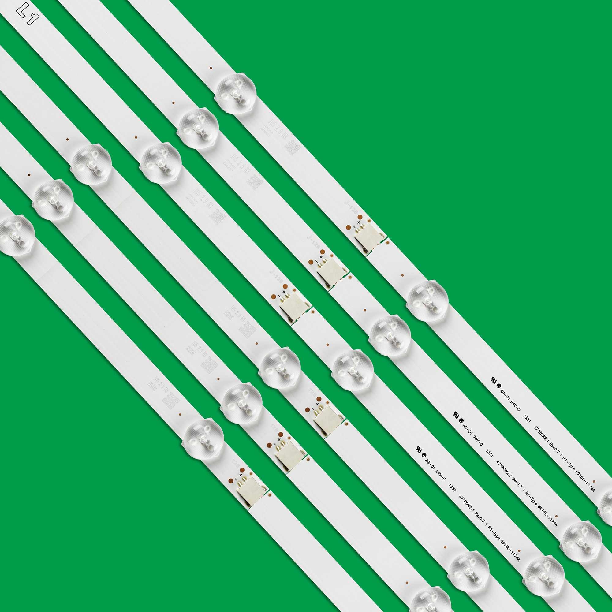 94cm LED Backlight Lamp strip 9leds For 47" LCD TV 47LA6200 47LN5400 6916l-1527a 6916l-1528A 6916l-1547A 1529A 6916L-1359A