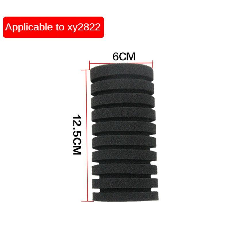 5-1Pc Aquarium Spons Filter Vis Tank Garnalen Vijver Luchtpomp Biochemische Spons Filter Aquarium Filtratie Filter: GRIJS