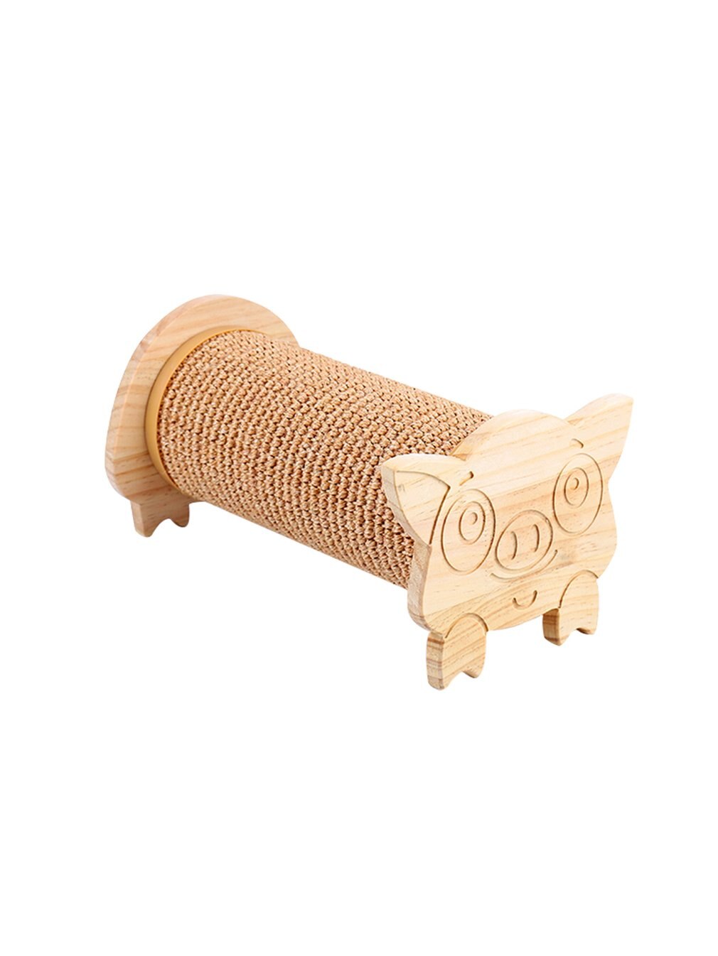 Cat Scratching Board Cat Scratching Post Claw Sharpener Cat Toy Wear-resistant Pet Products Pet Scratching Post: pig