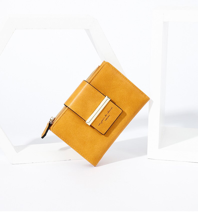 Women's Coin Purse in Vintage PU cardholders Small Wallet