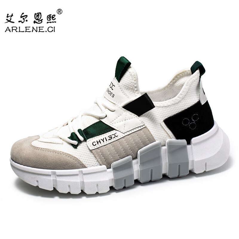 Basket Homme nouveaux hommes Tennis chaussures respirant épais baskets Fitness Sport mâle Air maille chaussures Tenis Masculino