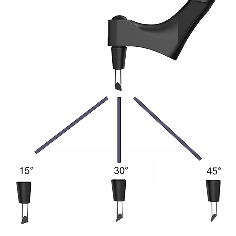 360 Rotating Craft Cutting Tools Set,Specialty Gyro Cutting Tools With 9 Pieces 360-Degree Rotating Replacement Blade