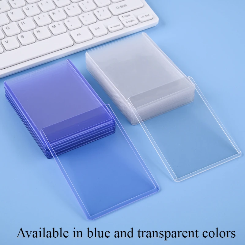 Fundas para tarjetas de 3 "X 4", cargadores superiores, comercio de béisbol, deportes, protectores de tarjetas de fútbol, soporte para tarjetas Toploader de plástico duro, funda para Penny