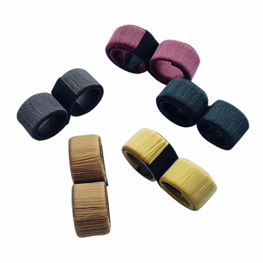 Taika nuttura tee itse helppo kihartaja hiuspunokset joustava hiusnauha munkkeja chignon taika taika muotoilu hiustyökalut