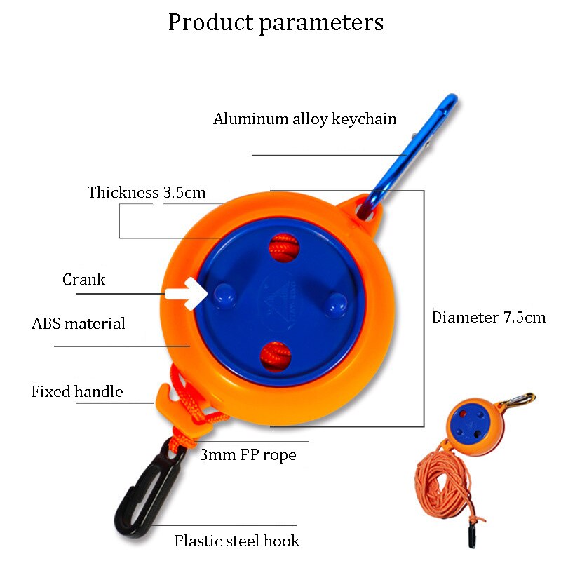 8M Niet-Geperforeerde Waslijn Intrekbare Draagbare Reizen Droogrek Outdoor Camping Winddicht Draagbare Opknoping Rack Kleding
