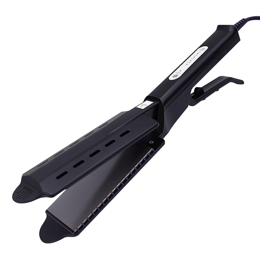 Steam Hair Straightener Temperature Adjustment Ceramic Tourmaline Ionic Flat Corrugation for Hair Curling Automatic Hair Curler