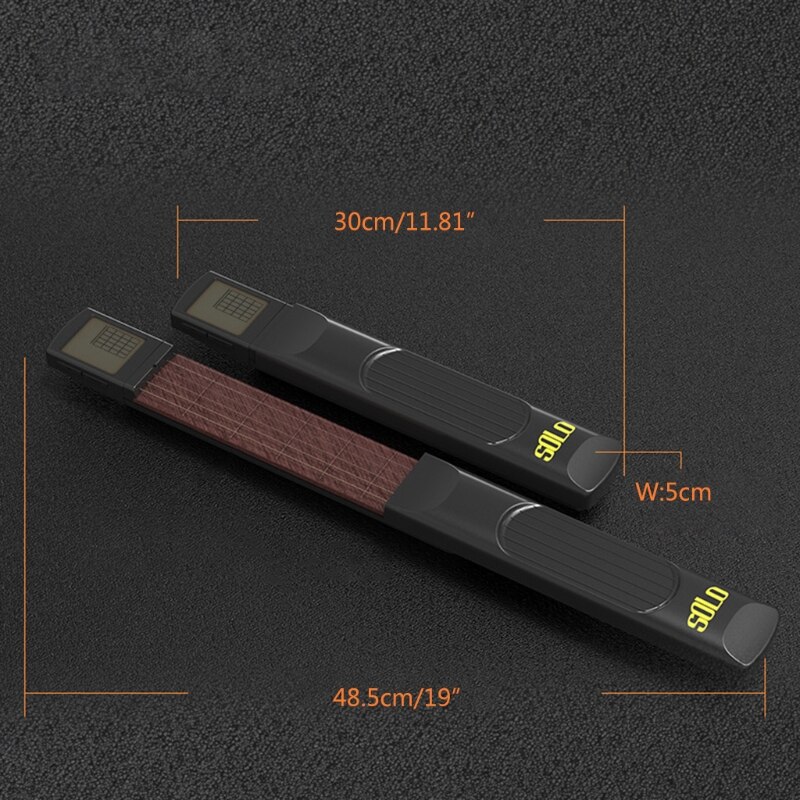 Pocket Guitar Chord Practice Tool, Portable Guitar Neck for Beginner w/a Rotatable Chords Chart Screen(Battery Included)
