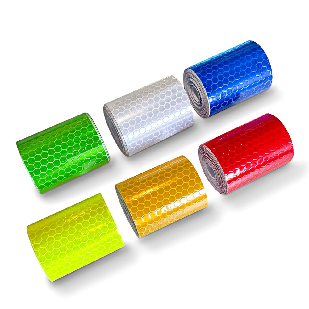 5cm * 300cm Auto Reflektierende Band Dekoration Aufkleber Auto Warnung Sicherheit Reflexion Band Film Auto Reflektor Aufkleber