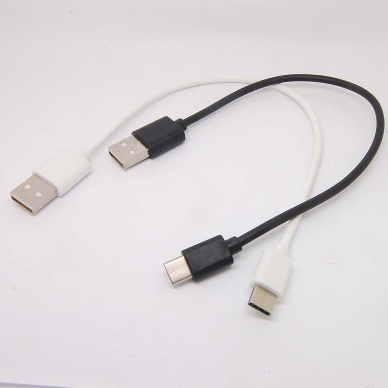 Kort usb 3.1 kabel type-c konverter usb-c adapter usb typec powerbank til telefon tablet laptop