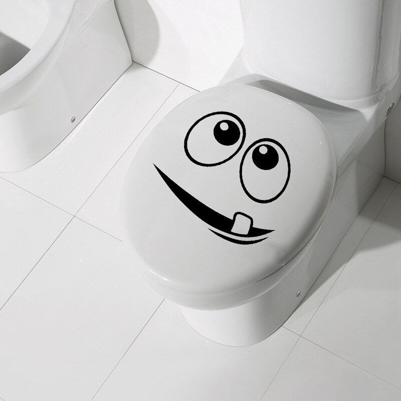 Waterproof Toilet Bathroom Stickers Toilet Sticker DIY Wall Sticker Funny Explosion Models Bathroom Decor Home Decor