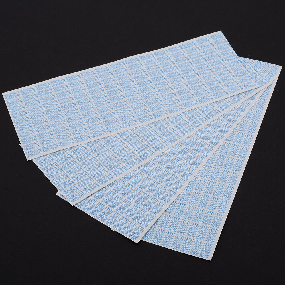 600 stuks garantie stickers  - 2022 jaar garantie vervalt bij beschadiging bescherming beveiligingslabel sticker zegel versnipperd papier