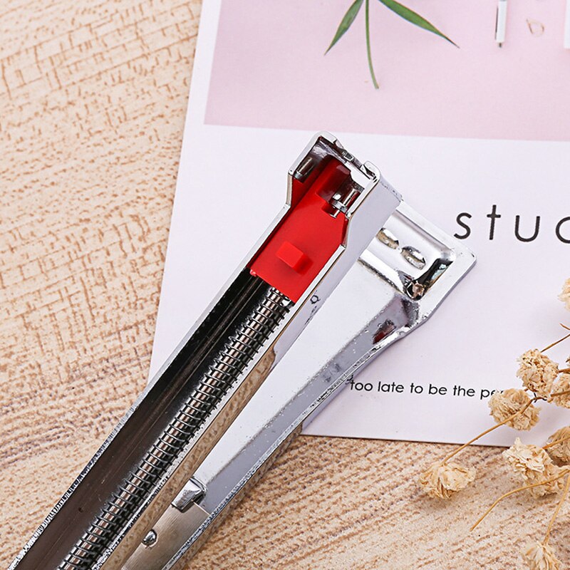 Office Stapler NO.10 Hand-held Stapler Students Smooth Stapling Supplies School Test Paper Accessories Korean Stationery