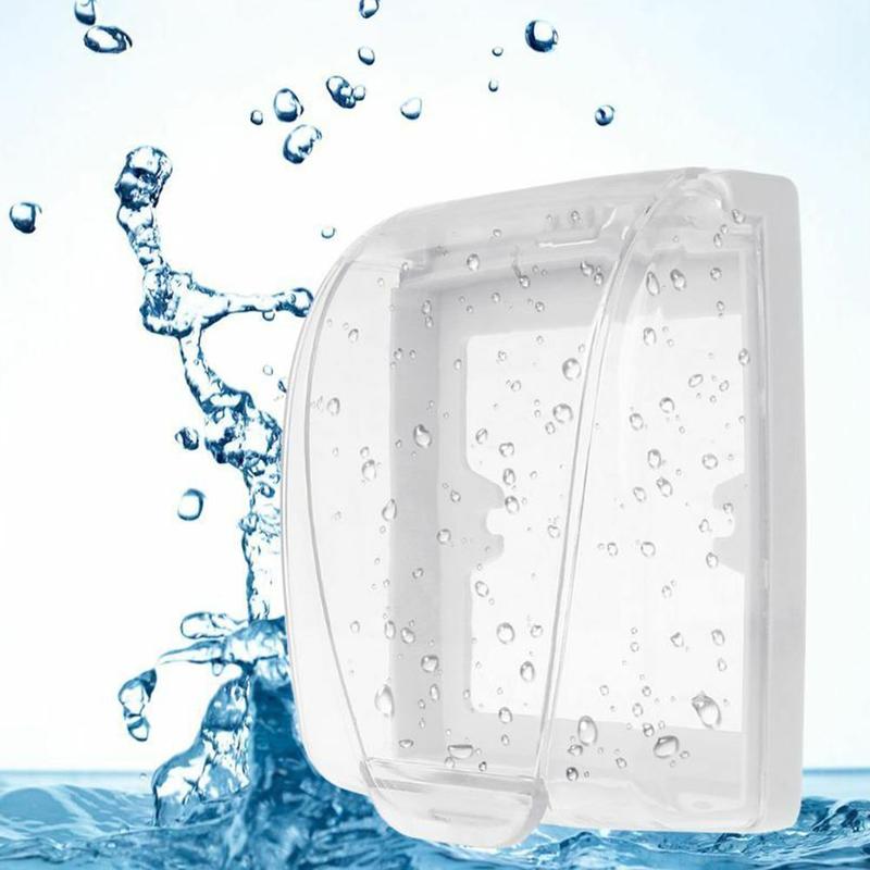 Stopcontact waterdichte doos 86 typeplaatje paneelschakelaar pc benodigdheden afdekking beschermmateriaal vlamvertragend badkamer  o8 r 8