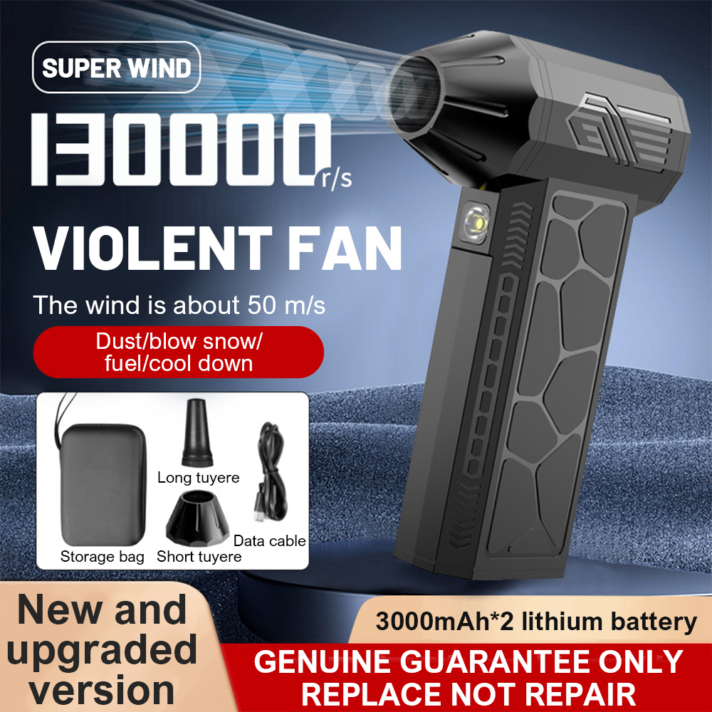 Tube Jet Fan 130000 RPM Turbo Jet Fan Auto Elektrischer Air Dus... – Grandado