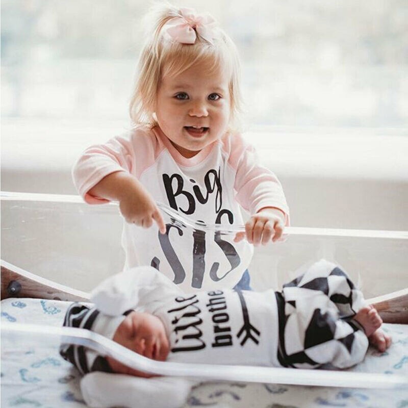 T-shirt manches longues pour enfants, col rond, décontracté, avec motif en Patchwork