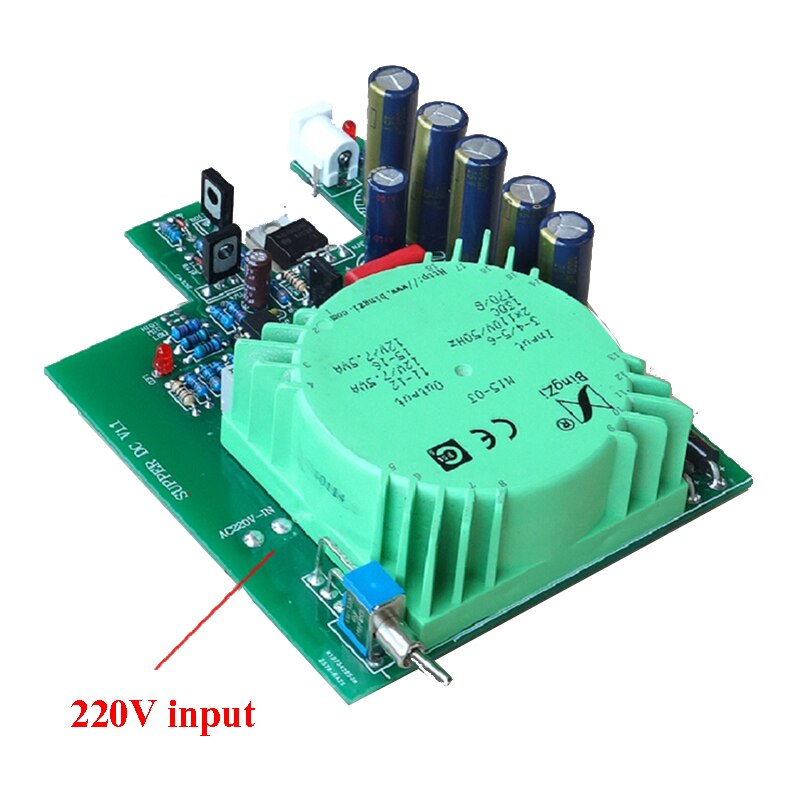 Lusya STUDER900 liniowy regulator prądu stałego zasilanie wsparcie 5V/ 9V/ 12V/ 24V wyjście T1148