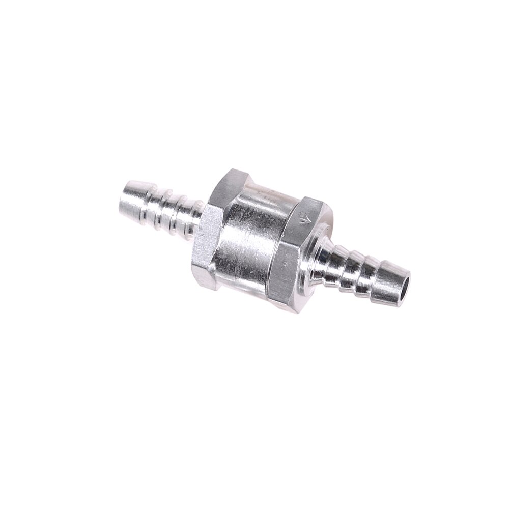 8mm Aluminum Fuel Non-Return One Way Check Valve High Pressure Suitable For Petrol Diesel Marine