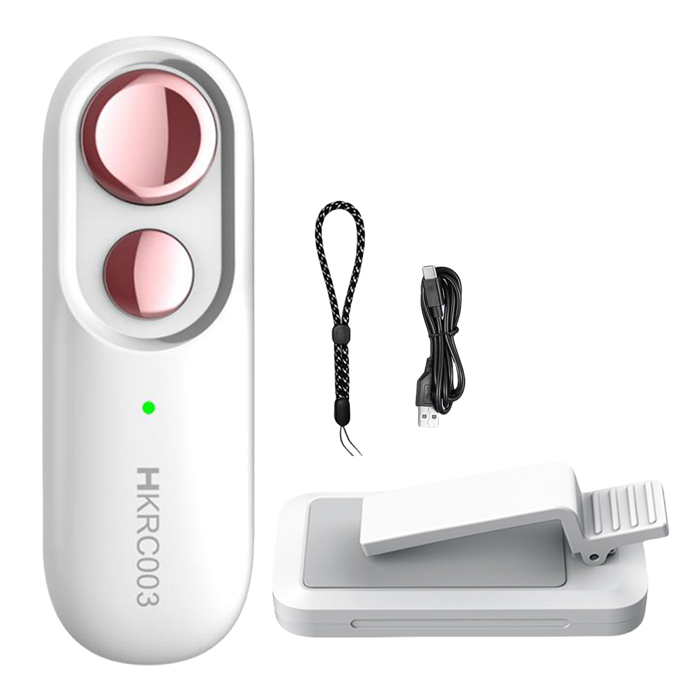 RF Remote Control Page Turner Page Turner Clicker Taking Photo Camera Video Recording Remote Trigger for Kindle Accessories: black