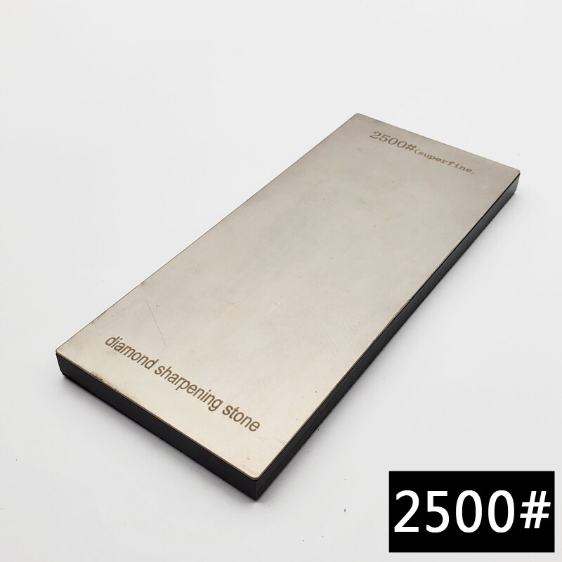 Professionelle Diamant stein Messer Schärfen Wetzsteine Polieren Messer Spitzer Platte Schleifen Rabatt Schleif Steine: 2500Streugut