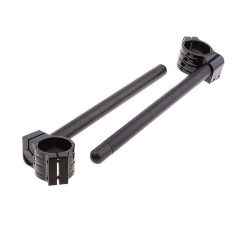 manubrio moto Manubrio moto Cafe Racer manubrio regolabile CNC 31 32 33 35 36 37 39 41 43 45 48 50 51mm clip per moto