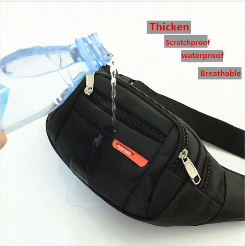 Riñonera para hombre para mujer, bolso de la cadera, bolsa de viaje, deporte, Bum, Casual, bandolera, correa de Nylon, bolso Unisex