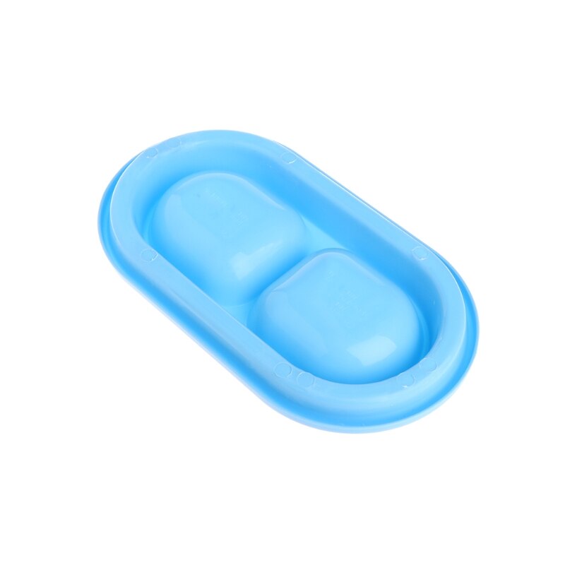 Voerbak voor huisdieren, dubbele plastic voerbak, anti-mieren voerbak voor honden, katten en puppy's