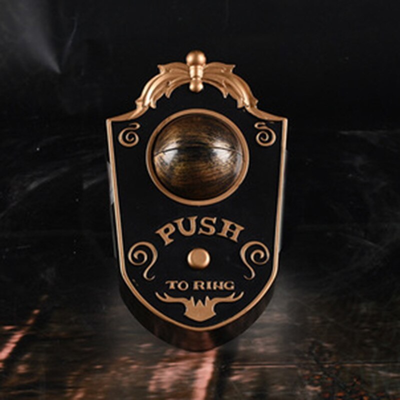 Halloween jednooki dzwonek dekoracja dzień ducha świecące wiszące kawałek całe drzwi wiszące dzwonek gałka oczna