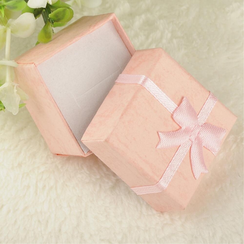 Jewelry Sets Display Box Necklace Earrings Ring Box 4 x 4 x 3 cm Packaging Box makeup organizer ES4543