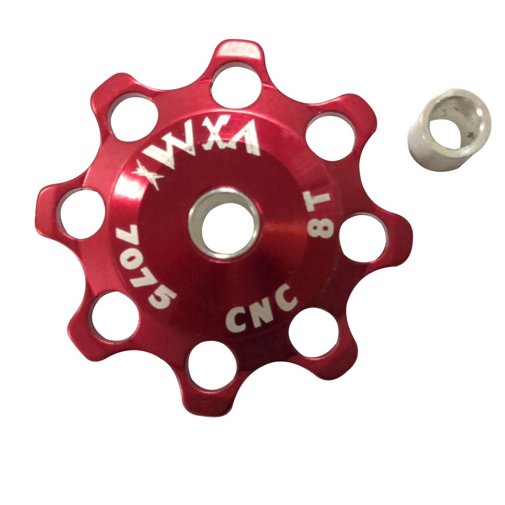 DJC Stone Bearing Bike Pulley Wheel Derailleur Pulley Narrow Wide Tooth
