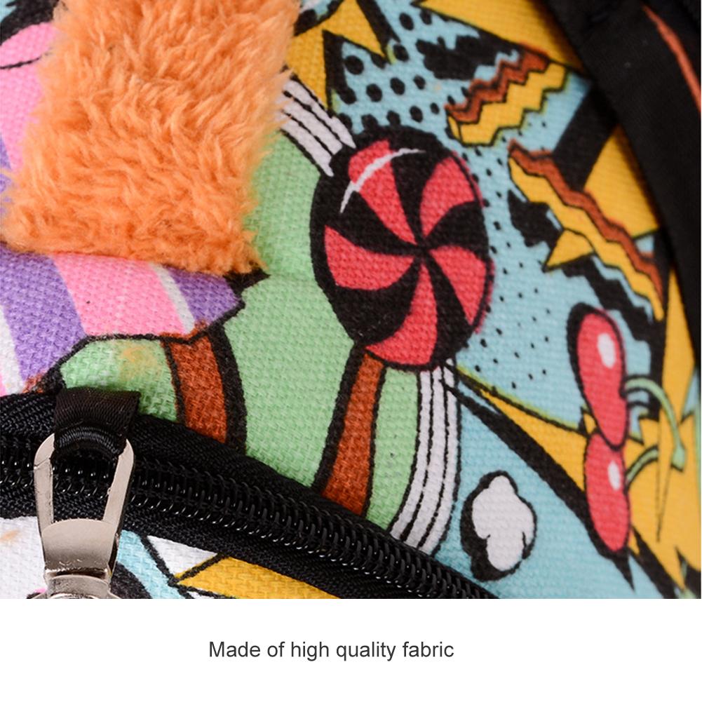 Draagbare draagtas voor hamster, kleine dieren, egel, ademende buitenreistas, draagtas voor kleine dieren