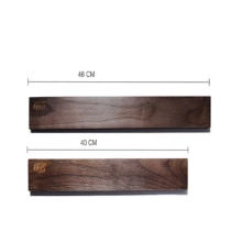 Krachtige Houten Strip Magnetische Mes Houder Wall Mount Voor Metalen Messen Acacia Houten Blok Magneet Messen Rack Keuken Gereedschap