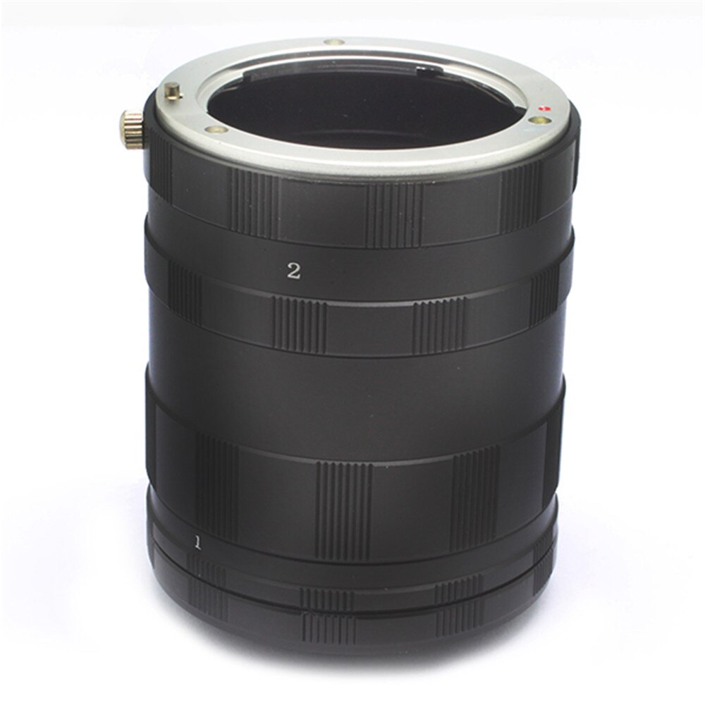 Pixco macro tubo de extensão anel conjunto terno para olympus panasonic micro 4/3 montagem da câmera lente