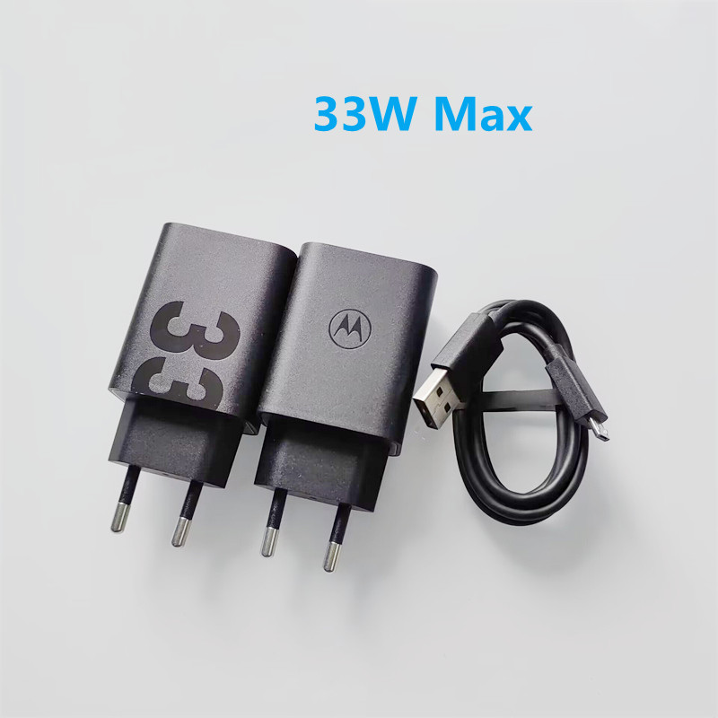 Szybka ładowarka 15W ue wtyczka Z kablem 1M typu C / Micro USB szybka ładowarka do Moto G6 G5 G5S E5 G4 Plus Z zasilaniem E5 G7