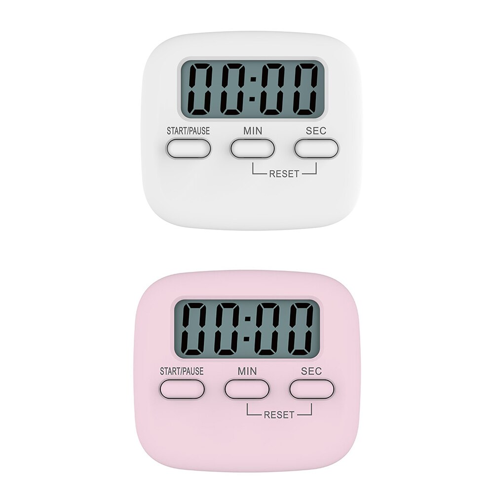 Küche Kochen Countdown-Alarm Timer Magnet Digitale Schlaf Stoppuhr Kochen Timer Starke Magnet Zurück für Kochen