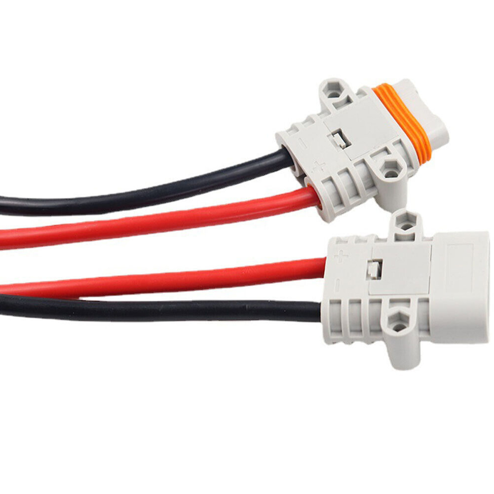 50A 600V High Power Male/Female Connector Straight Plug For Electric Car Battery 50A 600V 2 Number Of Stitches Connector